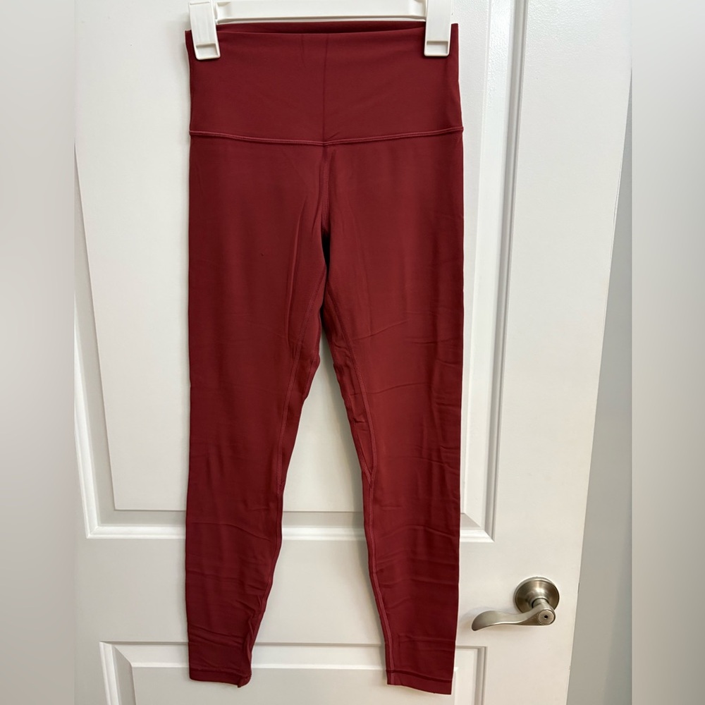 lululemon athletica Red Leggings